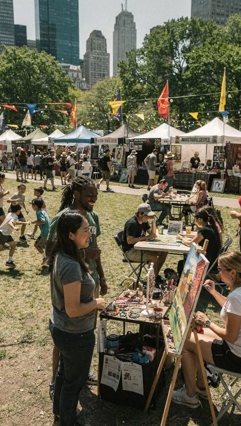 Community meetups fostering connections and engagement